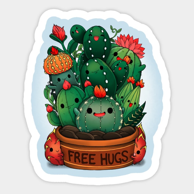 Free Hugs Sticker by Vallina84